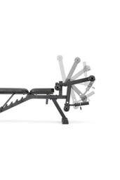 adidas Performance Training Weight Bench with Preacher Curl in Black - thumbnail 4