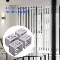 SPETLEK 6XBlinds Bracket Headrail Bracket Window Blinds in White - Size: 10 - thumbnail 3