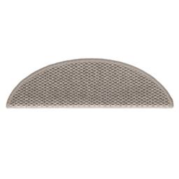 Berkfield Home Stair Mats Self-adhesive Sisal-Look 15 pcs 56x17x3 cm Silver in Taupe - Size: Medium - thumbnail 5