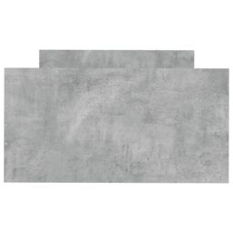 Berkfield Home Bed Frame Concrete Grey 75x190 cm Small Single Engineered Wood - thumbnail 4