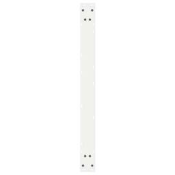 Berkfield Home Dining Table Legs 2 pcs White 90x(72-73.3) cm Steel - thumbnail 7