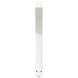 Berkfield Home Dining Table Legs 2 pcs White 90x(72-73.3) cm Steel - thumbnail 6