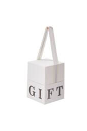 SHEONLY Ceramic Wood Wick Soy Wax Scented Candle, Gardenias in White - thumbnail 2