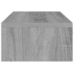 Berkfield Home Monitor Stand Grey Sonoma 42x24x13 cm Engineered Wood - Size: 42 x 24 x 13 cm - thumbnail 5