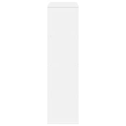 Berkfield Home Classic Bookcase White 100x33x125.5 cm Engineered Wood - thumbnail 5