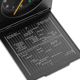 Braun Travel World Timer Analogue Clock in Black - thumbnail 4