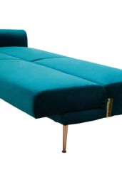 Orsina Functional Green Velvet Sofa Bed, Comfortable Pull Out Sofa Bed For Livingroom, Modern Style Sofa Bed - thumbnail 3