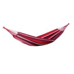 Amazonas Salsa Double Hammock - Weatherproof Cotton, Brazilian Style in Burgundy - thumbnail 3