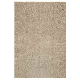 Berkfield Home Rug ZIZUR Beige 140x200 cm Jute Look Indoor & Outdoor - Size: Medium - thumbnail 3