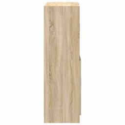 Berkfield Home 2 Piece Kitchen Cabinet Set Sonoma Oak Engineered Wood in Brown - thumbnail 8
