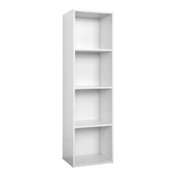 Home Garden Direct Jane 4 Tall - Cube Storage Unit - White - thumbnail 4