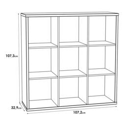 Wyld Haus Shanghai Concrete Grey 3x3 Storage Unit - thumbnail 4