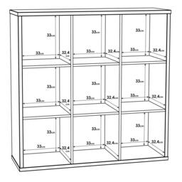 Wyld Haus Shanghai Concrete Grey 3x3 Storage Unit - thumbnail 5