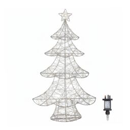 Samuel Alexander 90cm Light Up Christmas Tree Silhouette Decoration with 300 Warm White LEDs - thumbnail 8