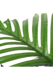 Living and Home 1m Fake Plants Artificial Plants Indoor Décor Areca Palm Tree with Black Plastic Pot in Green - thumbnail 5