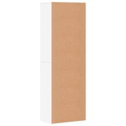 Berkfield Home Highboard White 60x35x180 cm Engineered Wood - Size: 60 x 35 x 180 cm - thumbnail 5