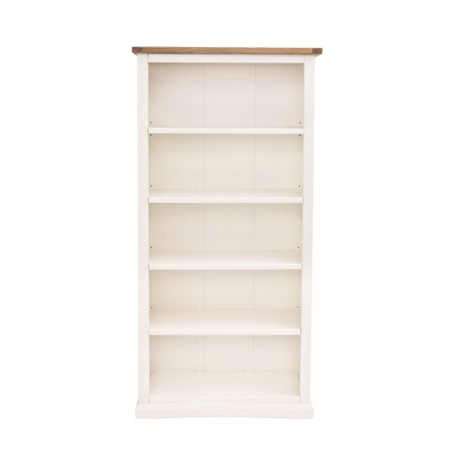 Cabinet Bits Bookcase with plinth 180x90x30cm in Off-White - Size: 180 x 90 x 30 cm - image 1