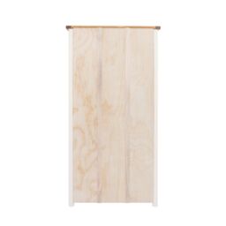 Cabinet Bits Bookcase with plinth 180x90x30cm in Off-White - Size: 180 x 90 x 30 cm - thumbnail 5