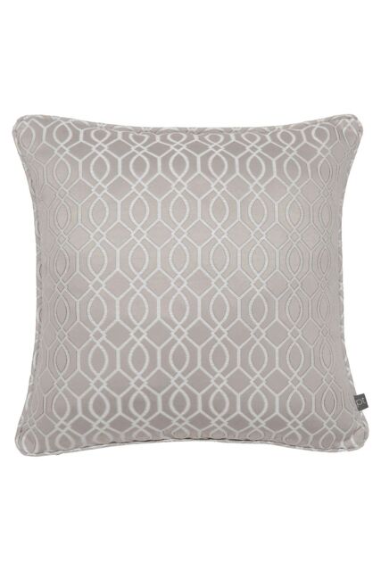 Prestigious Textiles Skyscraper Jacquard Piped Cushion in Stone - Size: 43 cm x 43 cm - image 1