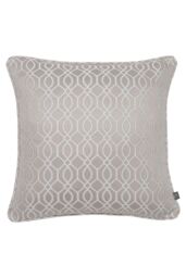 Prestigious Textiles Skyscraper Jacquard Piped Cushion in Stone - Size: 43 cm x 43 cm - thumbnail 1