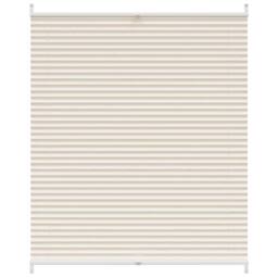 Berkfield Home Plisse Blind 110x150cm Cream - Size: 110x150 cm - thumbnail 1