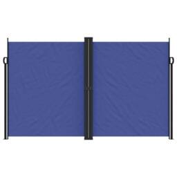 Berkfield Home Retractable Side Awning Blue 200x1000 cm - thumbnail 1