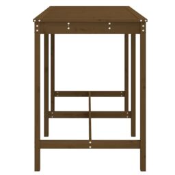 Berkfield Home Garden Table Honey Brown 159.5x82.5x110 cm Solid Wood Pine - thumbnail 5