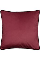 Paoletti Tropical Cheetah Printed Piped Cushion in Khaki - Size: 45 cm x 45 cm - thumbnail 2