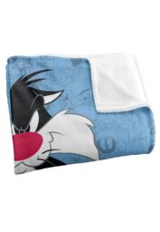 Warner Brothers Looney Tunes Officially Licensed Silky Touch Super Soft Throw Blanket 152 x 127 cm in White - thumbnail 3
