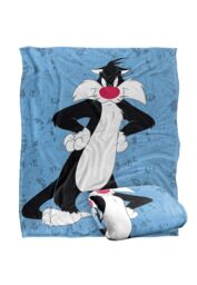 Warner Brothers Looney Tunes Officially Licensed Silky Touch Super Soft Throw Blanket 152 x 127 cm in White - thumbnail 2