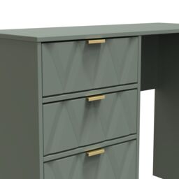 Ready Assembled 2 U Dallas 4 Drawer Vanity (Ready Assembled) in Pale Green - Size: Medium - thumbnail 4