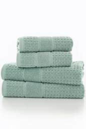 Deyongs Mosley Textured 100% Cotton Towel in Duck Egg Blue - thumbnail 2