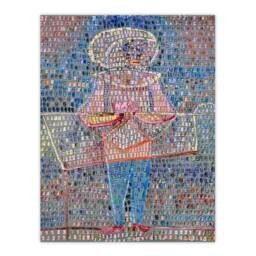 Artery8 Paul Klee Framed Wall Art Print Boy in Fancy Dress Colourful Abstract - Size: A3 - thumbnail 3