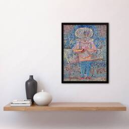 Artery8 Paul Klee Framed Wall Art Print Boy in Fancy Dress Colourful Abstract - Size: A3 - thumbnail 2