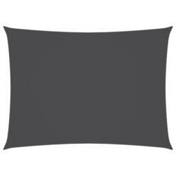 Berkfield Home Sunshade Sail Oxford Fabric Rectangular 2.5x4 m Anthracite in Dark Grey - thumbnail 3