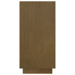 Berkfield Home Book Cabinet Honey Brown 80x35x71 cm Solid Pinewood - Size: 80 x 35 x 71 cm - thumbnail 6