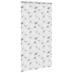 Berkfield Home Shower Roller Blind with Cassette 130x240 cm Fabric Width 126 cm in Grey - thumbnail 1