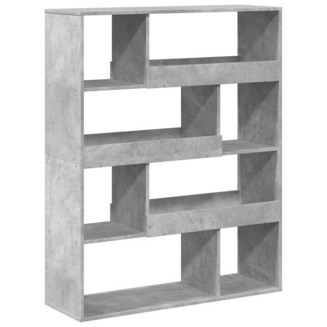 Berkfield Home Bookcase Concrete Grey 100x33x125.5 cm Engineered Wood - image 1