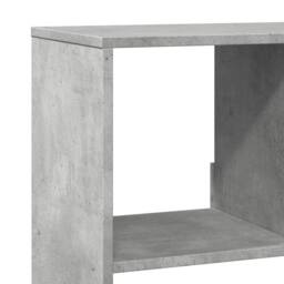 Berkfield Home Bookcase Concrete Grey 100x33x125.5 cm Engineered Wood - thumbnail 7