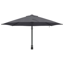 Berkfield Home Wall-mounted Garden Parasol with LEDs Antracite 248 cm - thumbnail 4