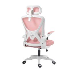 FLAVORA Pink Ergonomic Office Chair High Back - Size: 0.6m2 - thumbnail 4