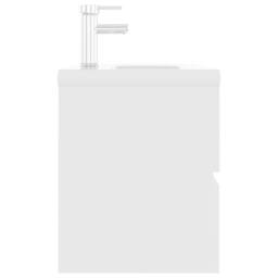 Berkfield Home Sink Cabinet with Built-in Basin White Engineered Wood - thumbnail 5