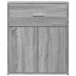 Berkfield Home Sideboards 2 pcs Grey Sonoma 60x31x70 cm Engineered Wood - Size: 60 x 31 x 70 cm - thumbnail 5
