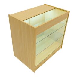 Monstershop LED Retail Shop Counter K900 - Maple in Beige - thumbnail 1