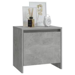 Berkfield Home Bedside Cabinets 2 pcs Concrete Grey 45x34x44.5 cm Engineered Wood - thumbnail 4