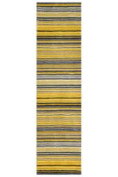 The Rug Shop UK Yellow Handmade Modern Easy to clean Striped Area Rug - Size: 160 cm x 230 cm - thumbnail 6
