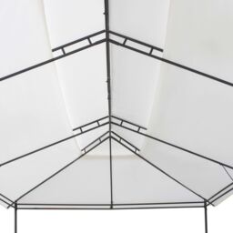Berkfield Home Gazebo 600x298x270 cm White 180g/m ² - Size: 600 x 298 x 270 cm - thumbnail 5