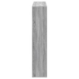Berkfield Home Classic Book Cabinet Grey Sonoma 137.5x29x137.5 cm Engineered Wood - thumbnail 6