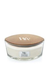 Woodwick Women's White Tea & Jasmine Ellipse Candle