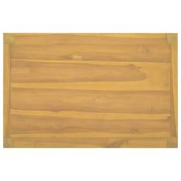 Berkfield Home Bathroom Cabinet 60x40x75 cm Solid Wood Teak in Brown - Size: 60 x 40 x 75 cm - thumbnail 6